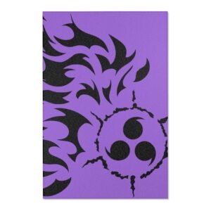 Purple Curse Area Rug