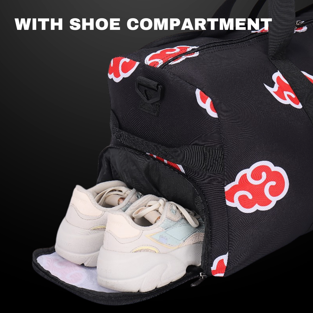 Anime Gym Bag for Women Men and Wrist Wrap Bundle Set - Image 9