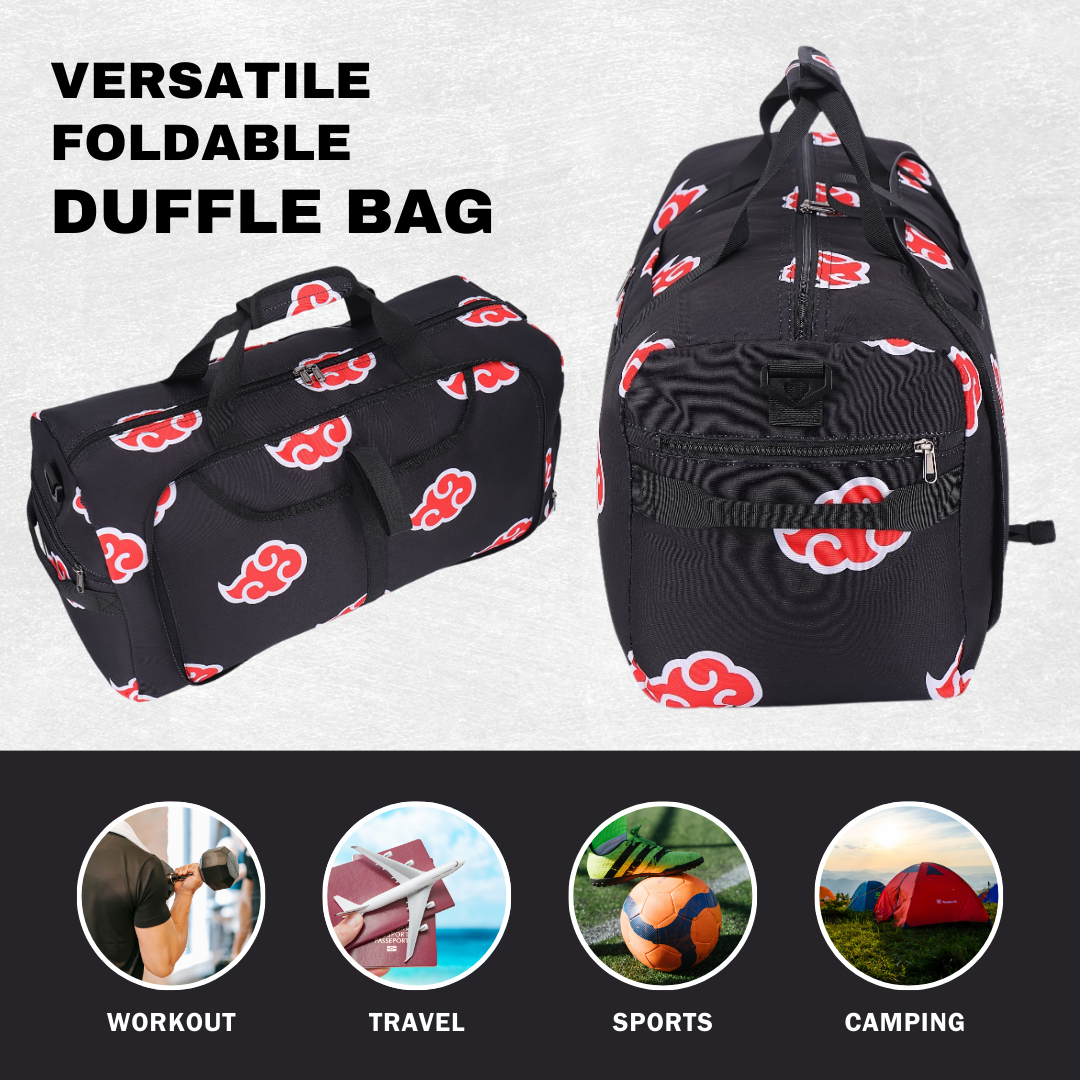 Anime Gym Bag for Women Men and Wrist Wrap Bundle Set - Image 14