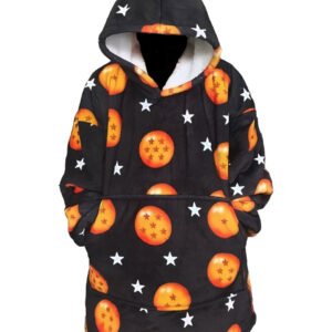 Anime Blanket Hoodie Multiple Designs C1