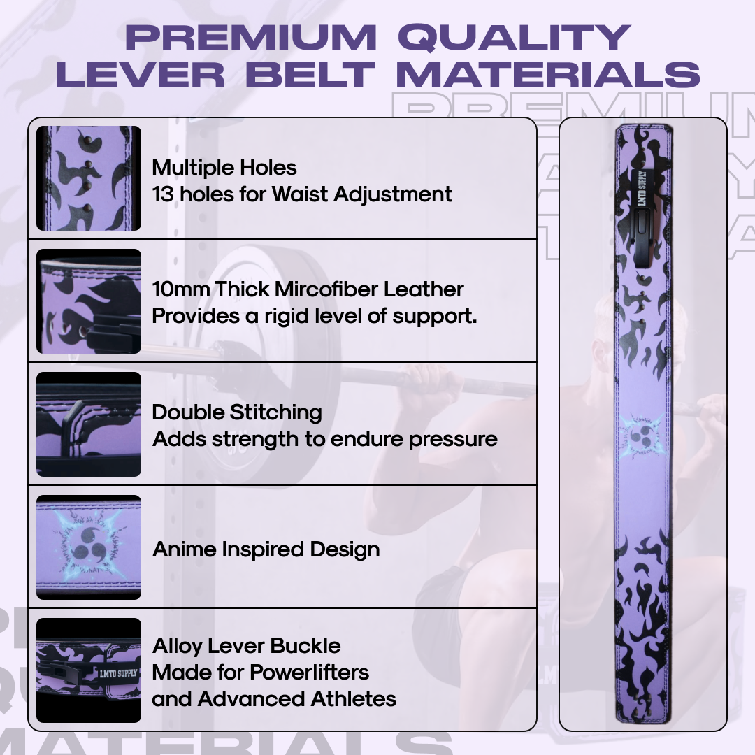 Anime Gym Bag, Belt and Wrist Wrap Set For Men And Women Accesories - Image 13