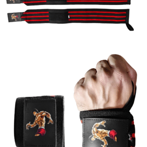 Red Baki Wrist Wrap