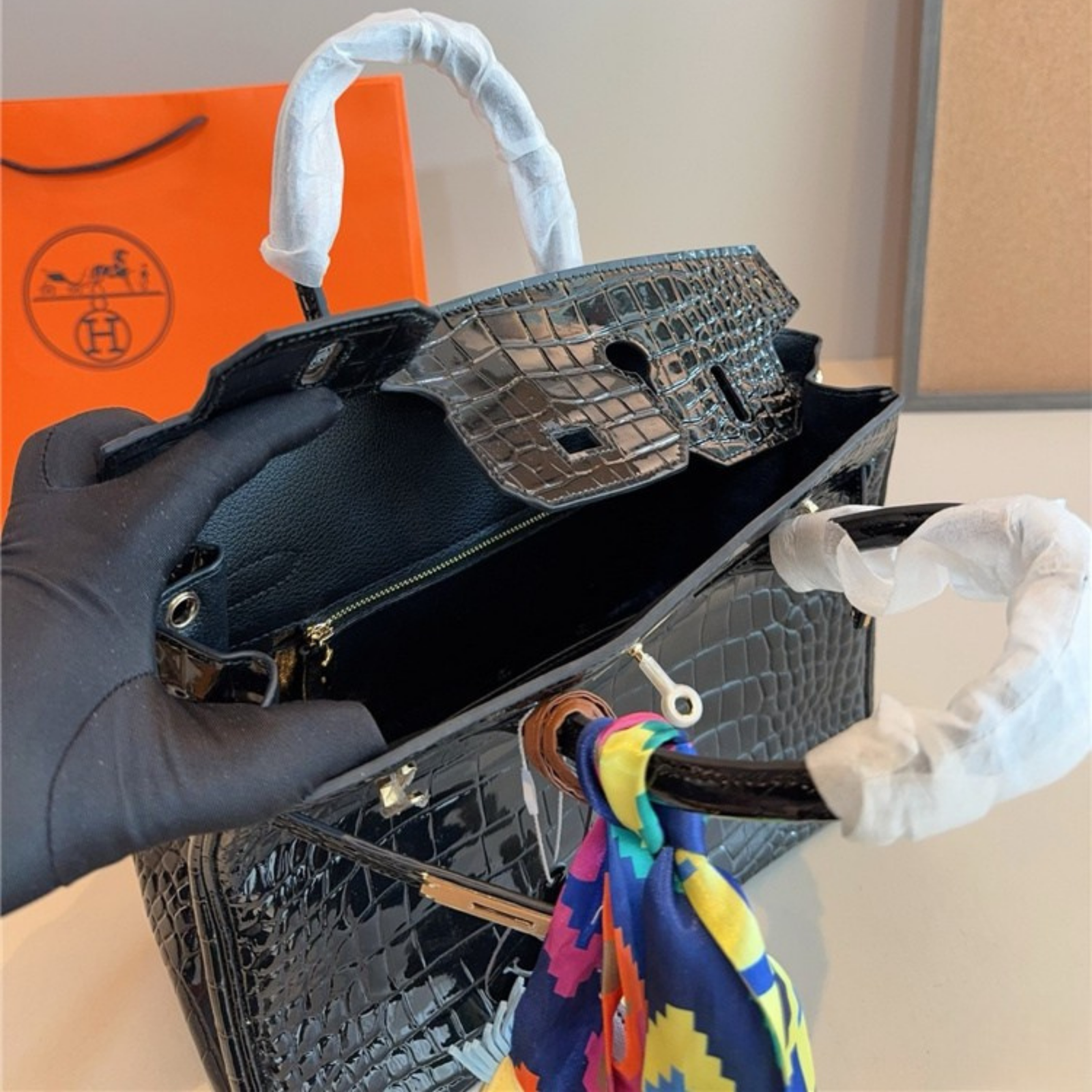 Alligator Hrms Brkins Bags - Image 17