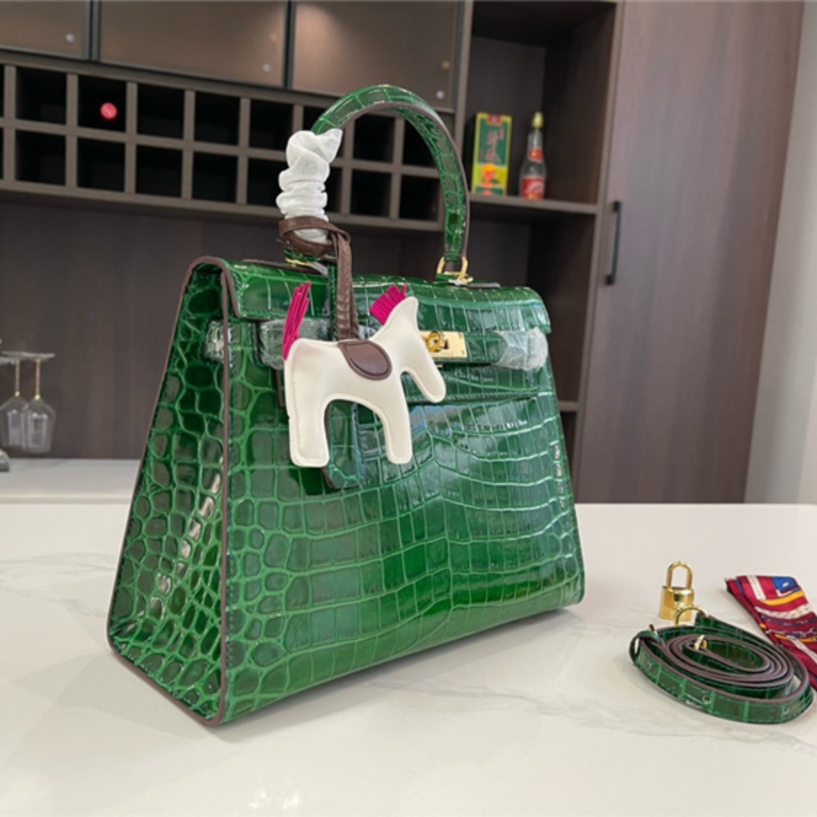 Alligator Hrms Brkins Bags - Image 13