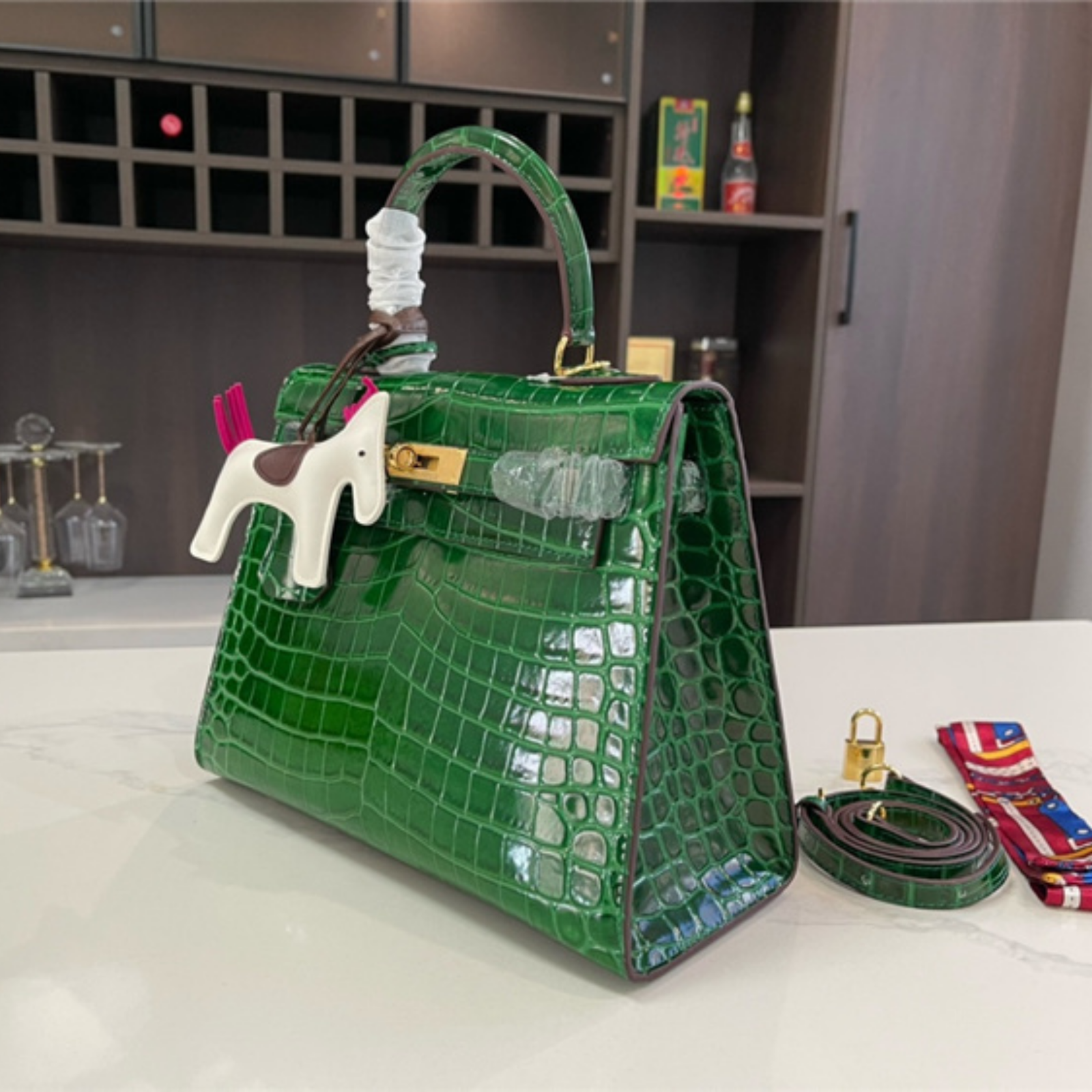 Alligator Hrms Brkins Bags - Image 12