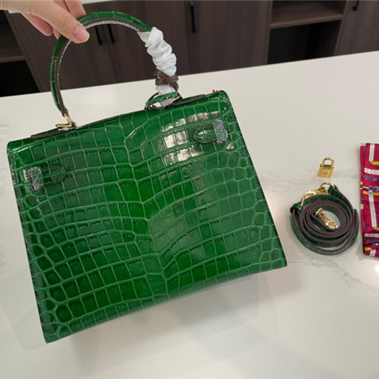 Alligator Hrms Brkins Bags - Image 26