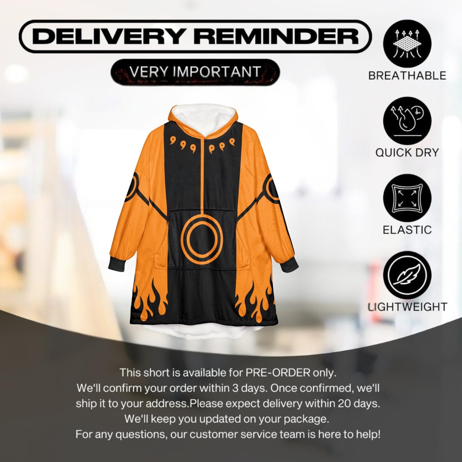 Anime Hoodie Blankets - Image 16