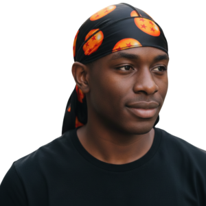 Black Star Anime Silky Durag