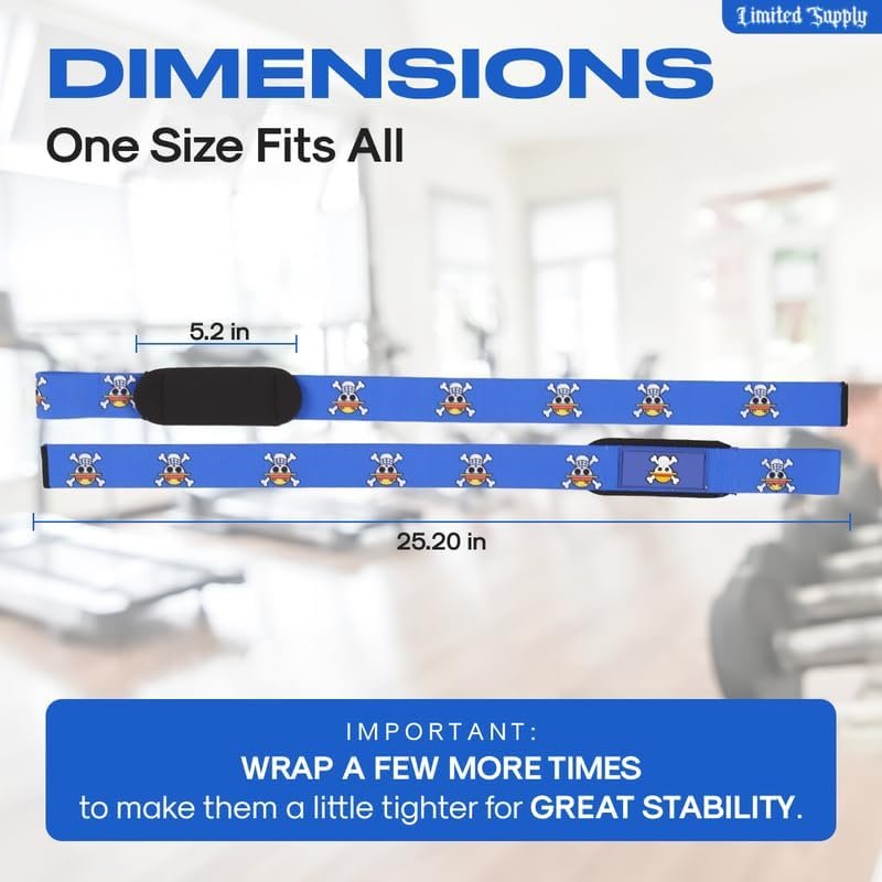 3-Piece Premium Lifting Strap Bundle (Limited Stock) - Image 8