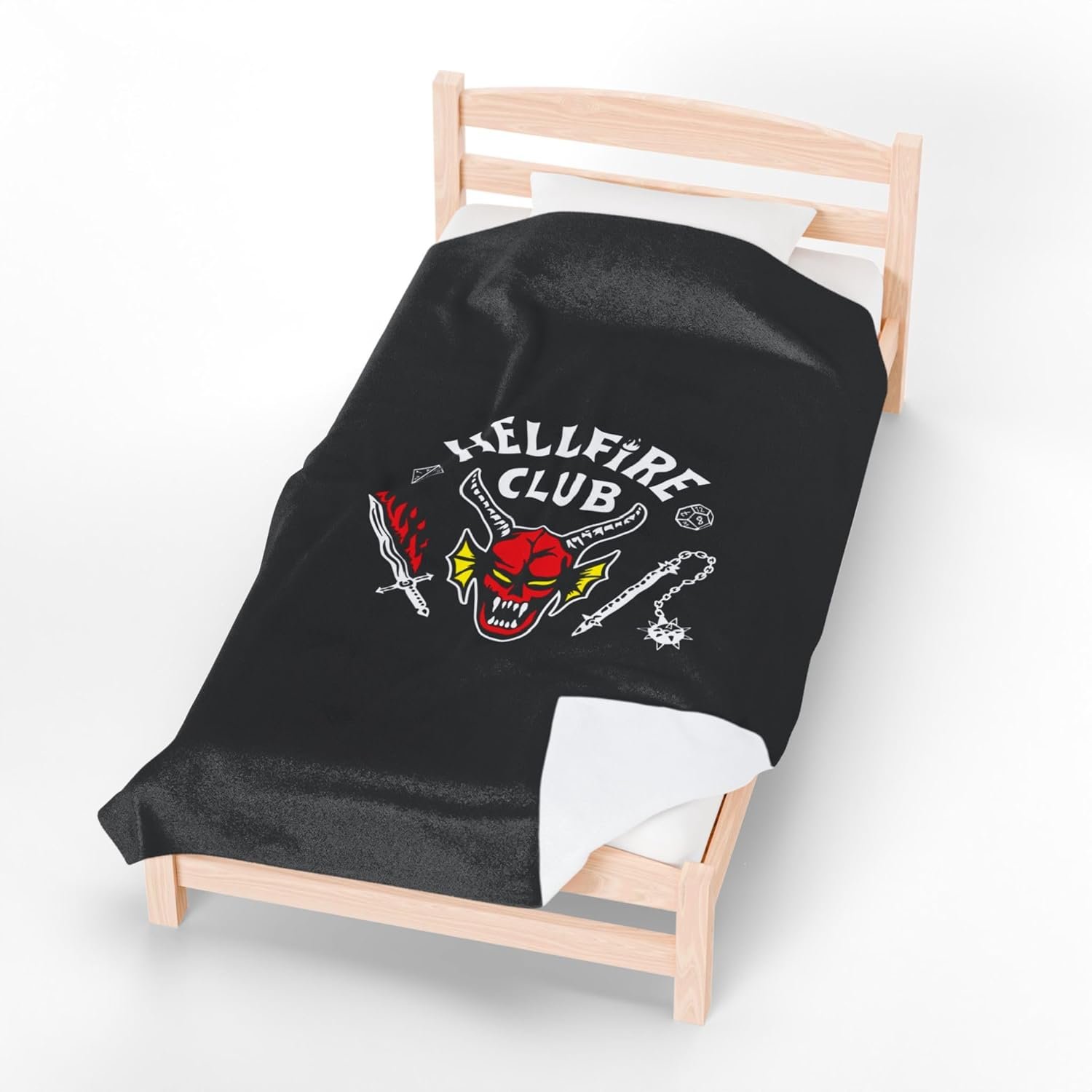 Black Hclub Anime Velvet Plush Blanket (PTY) - Image 3