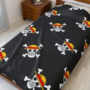 Black Op Anime Velvet Plush Blanket (PTY)