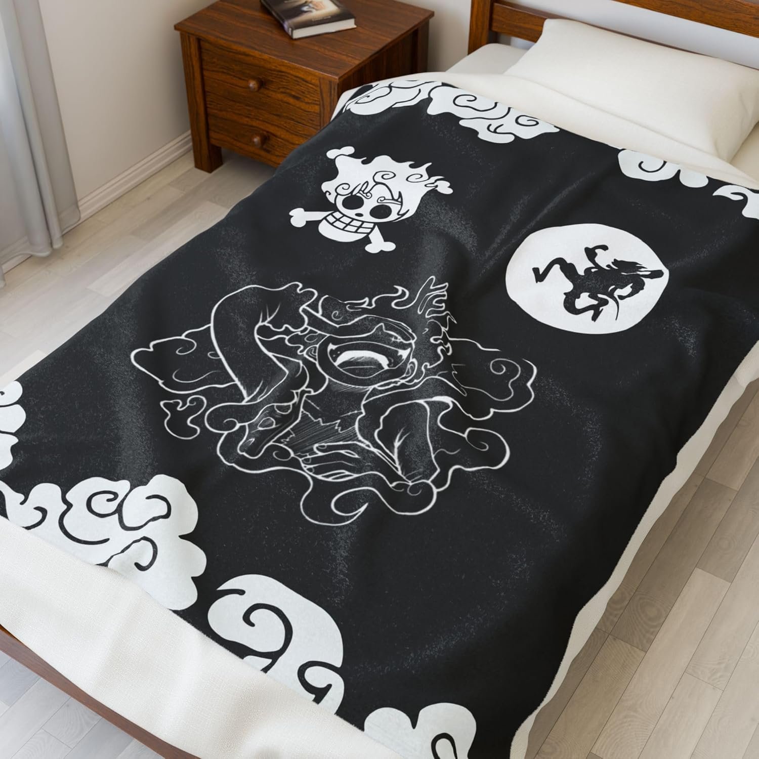 Black Gear 5 Anime Velvet Plush Blanket (PTY) - Image 6
