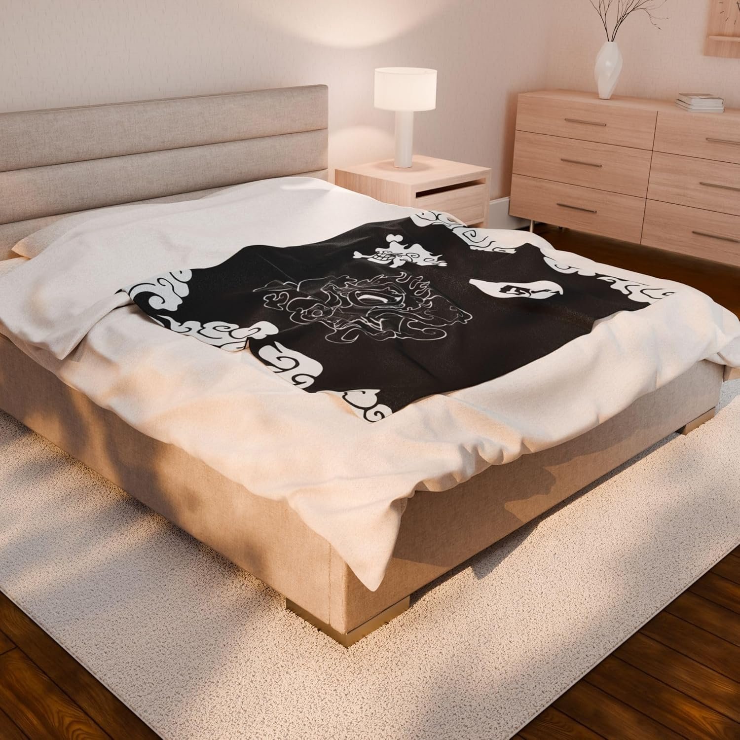 Black Gear 5 Anime Velvet Plush Blanket (PTY) - Image 5