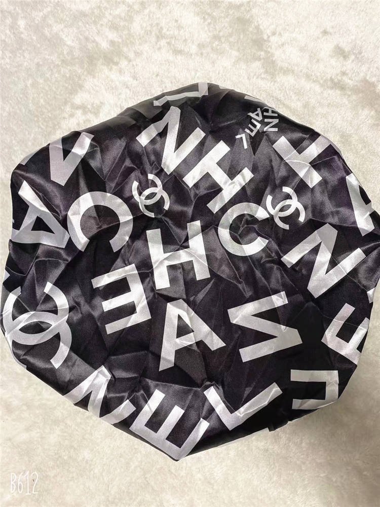 Black White Letters CC Bonnet - Image 3