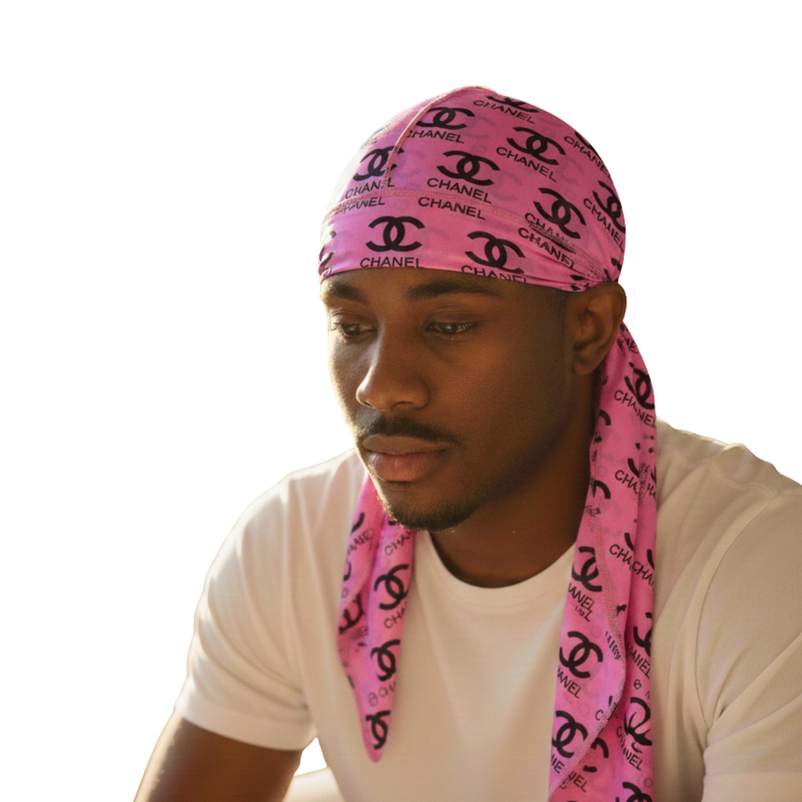 Pink CC Durag